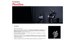 Desktop Screenshot of compagnieplastilina.fr